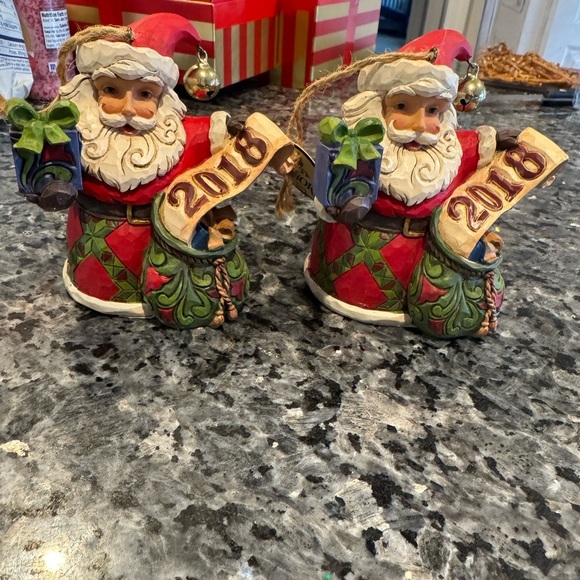 Jim Shore Other - Jim Shore 2018 Annual Santa Ornament Heartwood Creek Enesco #6002881 w/ Tag
